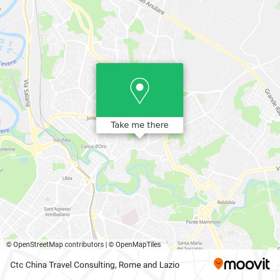 Ctc China Travel Consulting map