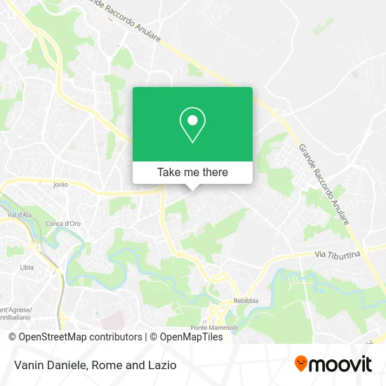 Vanin Daniele map