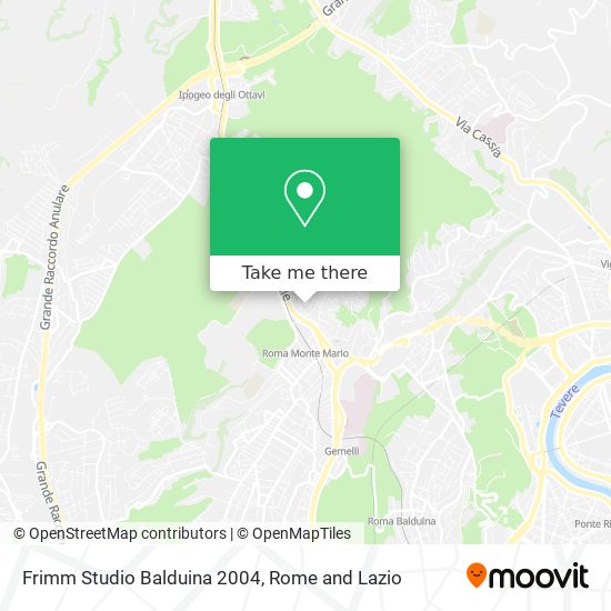 Frimm Studio Balduina 2004 map