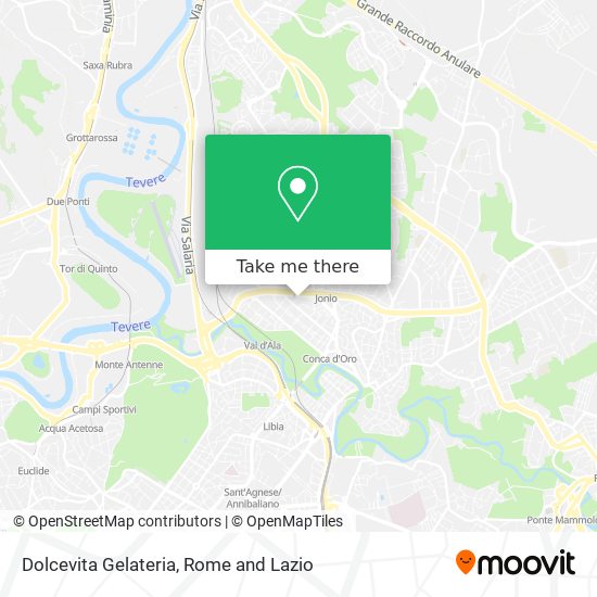 Dolcevita Gelateria map