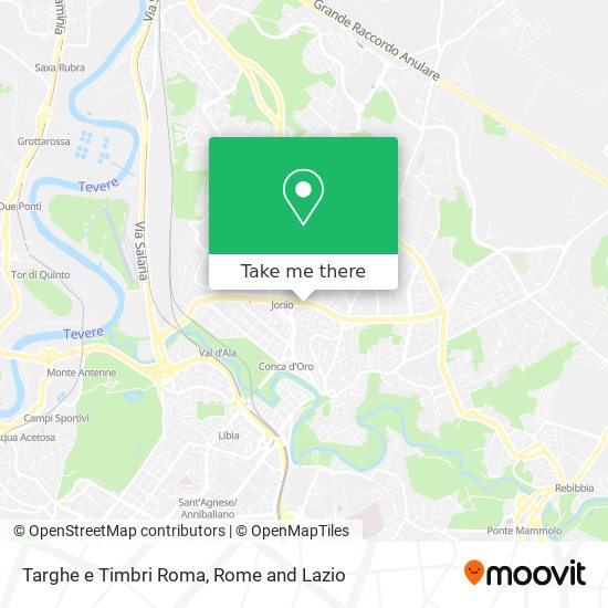 Targhe e Timbri Roma map
