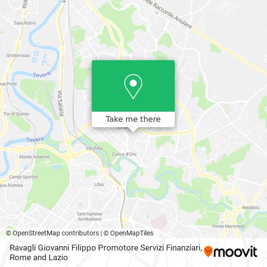 Ravagli Giovanni Filippo Promotore Servizi Finanziari map