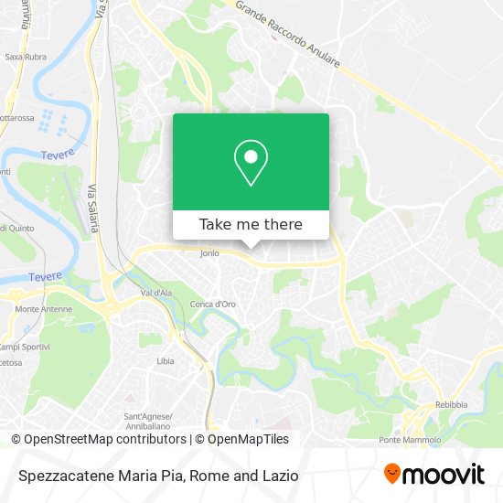 Spezzacatene Maria Pia map