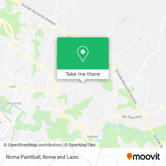 Roma Paintball map