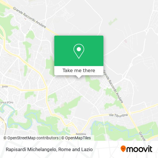 Rapisardi Michelangelo map