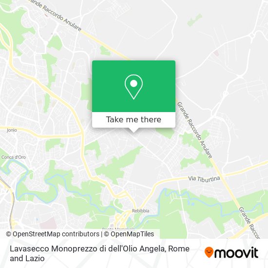 Lavasecco Monoprezzo di dell'Olio Angela map