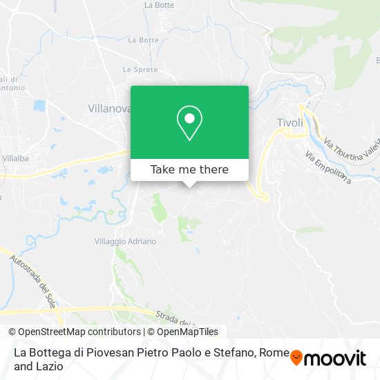La Bottega di Piovesan Pietro Paolo e Stefano map