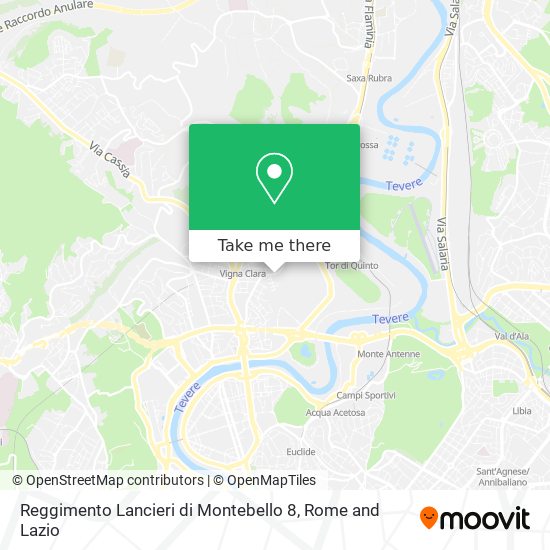 Reggimento Lancieri di Montebello 8 map