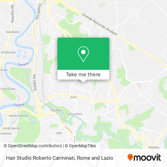 Hair Studio Roberto Carminati map