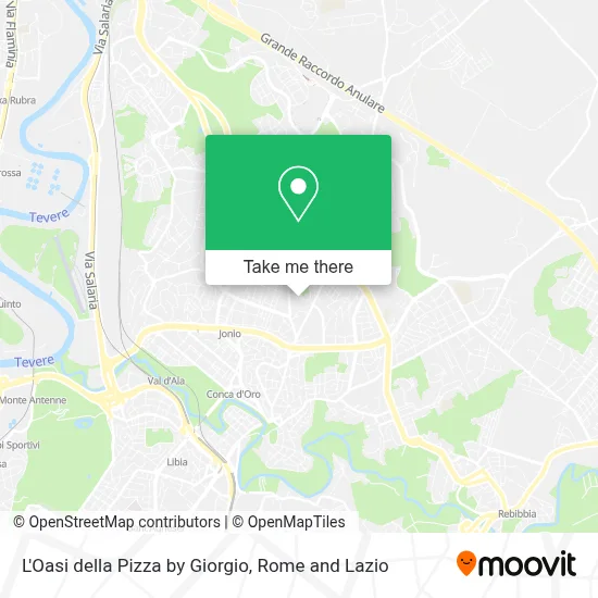 L'Oasi della Pizza by Giorgio map