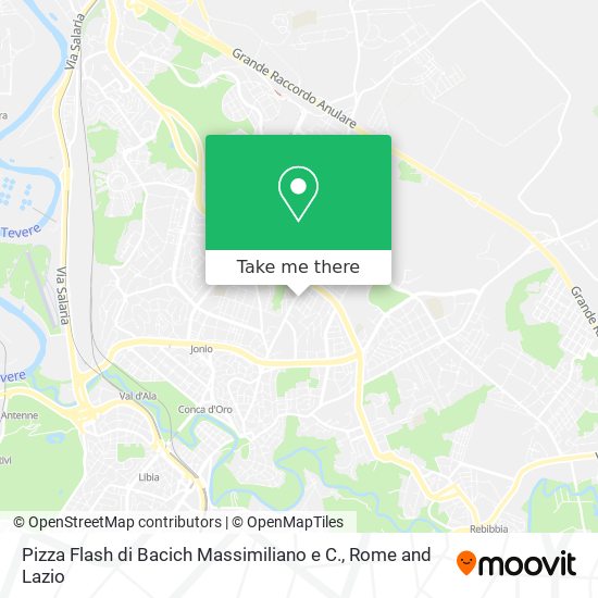 Pizza Flash di Bacich Massimiliano e C. map