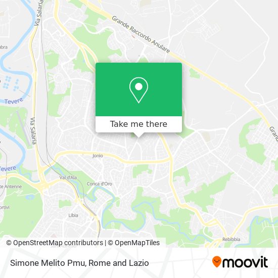 Simone Melito Pmu map