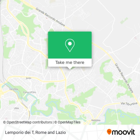 Lemporio dei T map