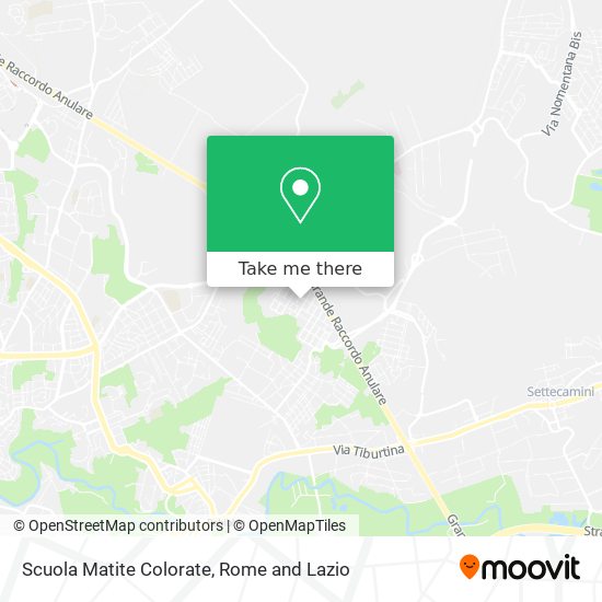 Scuola Matite Colorate map