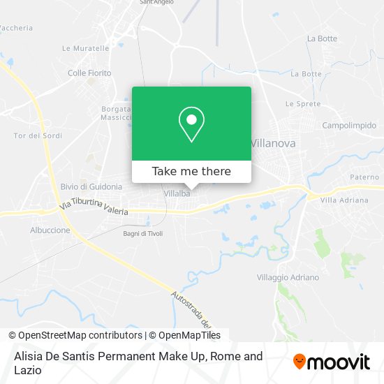 Alisia De Santis Permanent Make Up map