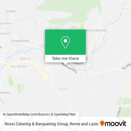 Rossi Catering & Banqueting Group map