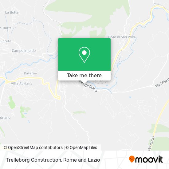 Trelleborg Construction map