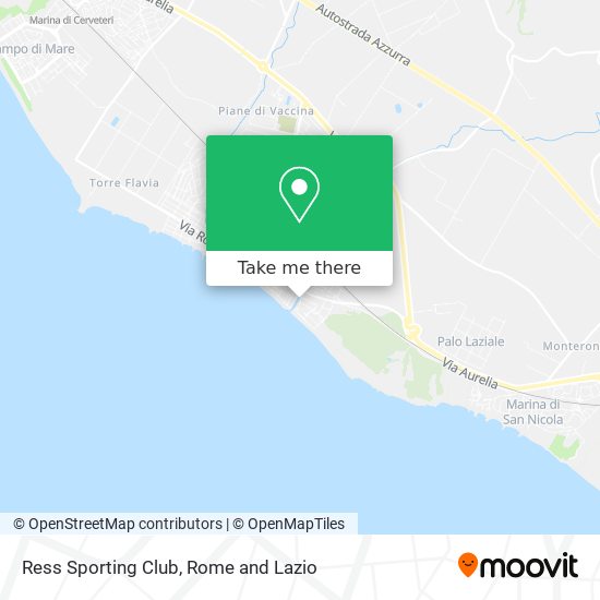 Ress Sporting Club map