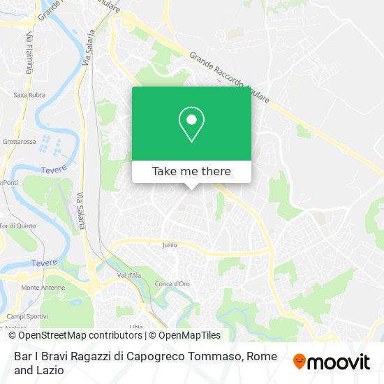 Bar I Bravi Ragazzi di Capogreco Tommaso map