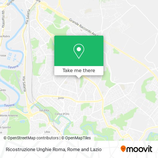 Ricostruzione Unghie Roma map