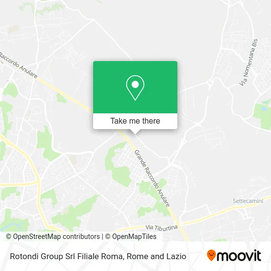 Rotondi Group Srl Filiale Roma map