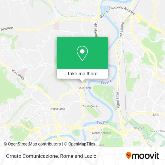 Ornato Communication map