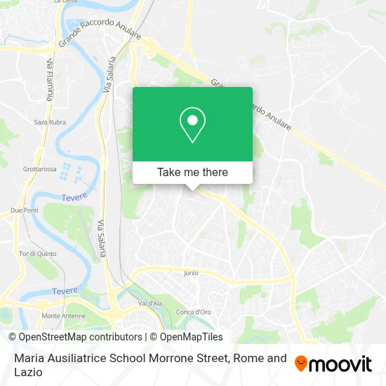 Maria Ausiliatrice School Morrone Street map