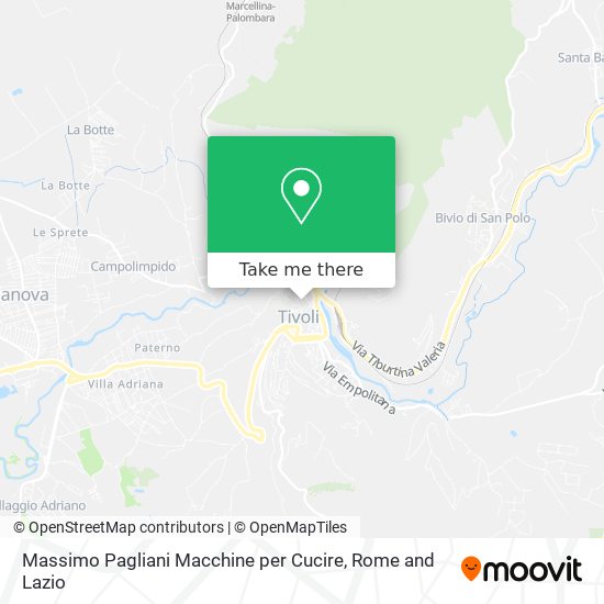 Massimo Pagliani Macchine per Cucire map