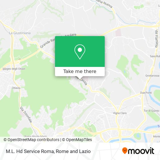 M.L. Hd Service Roma map