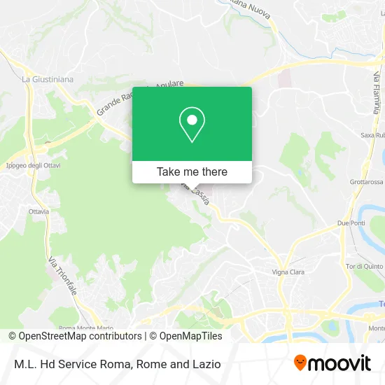 M.L. HD Service Rome map
