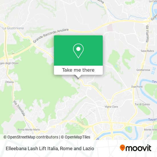 Elleebana Lash Lift Italia map