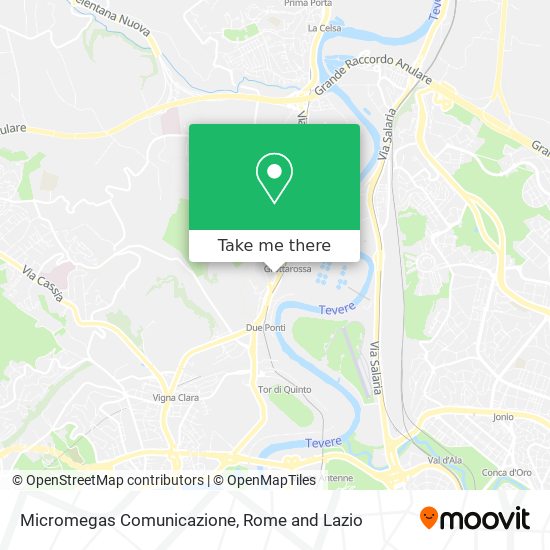 Micromegas Comunicazione map