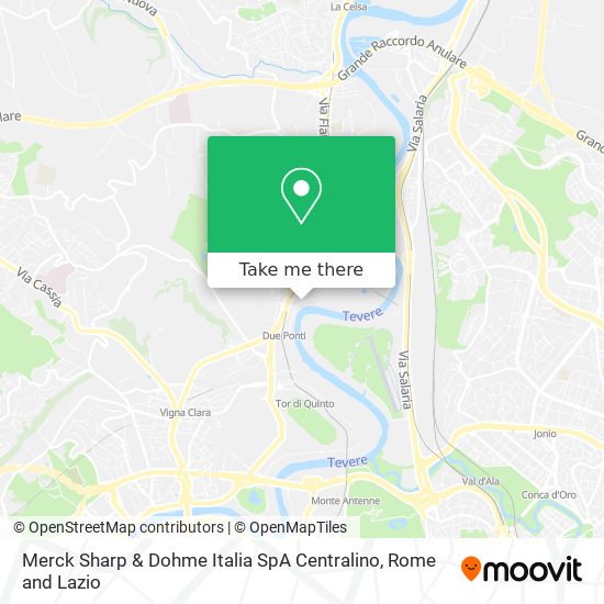 Merck Sharp & Dohme Italia SpA Centralino map