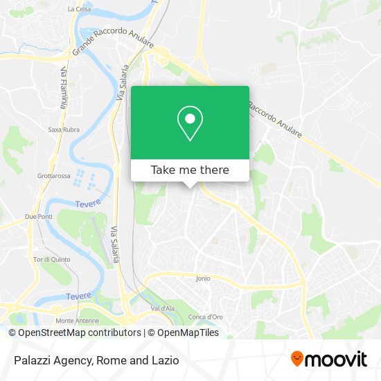 Palazzi Agency map