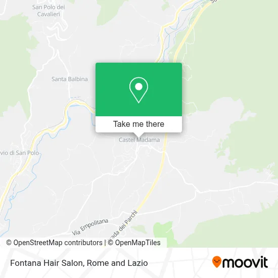 Fontana Hair Salon map