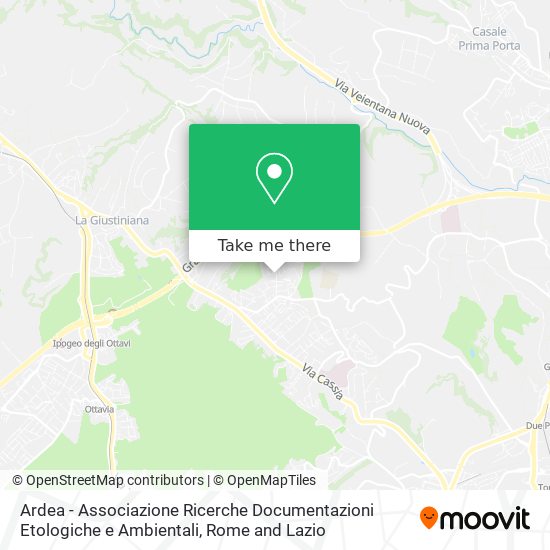 Ardea - Associazione Ricerche Documentazioni Etologiche e Ambientali map