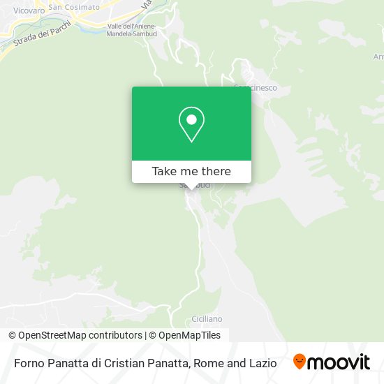 Forno Panatta di Cristian Panatta map