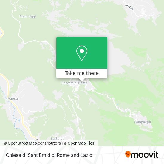 Chiesa di Sant'Emidio map