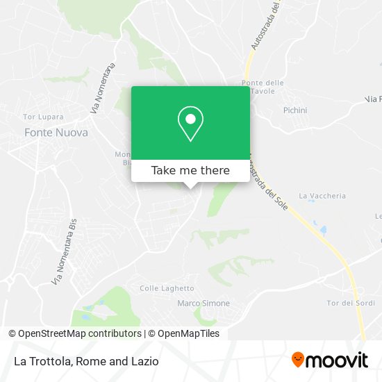 La Trottola map