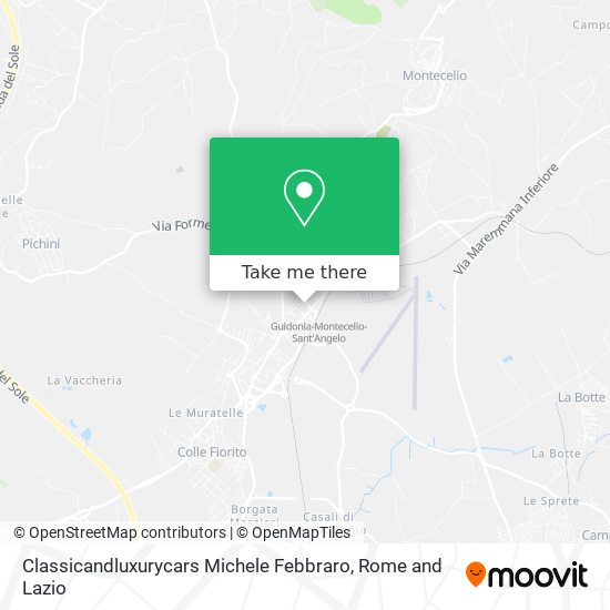Classicandluxurycars Michele Febbraro map