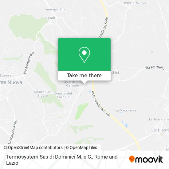 Termosystem Sas di Dominici M. e C. map