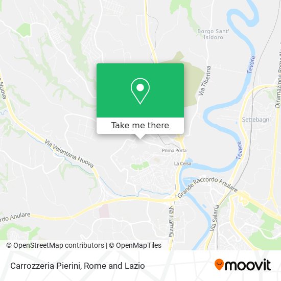 Carrozzeria Pierini map
