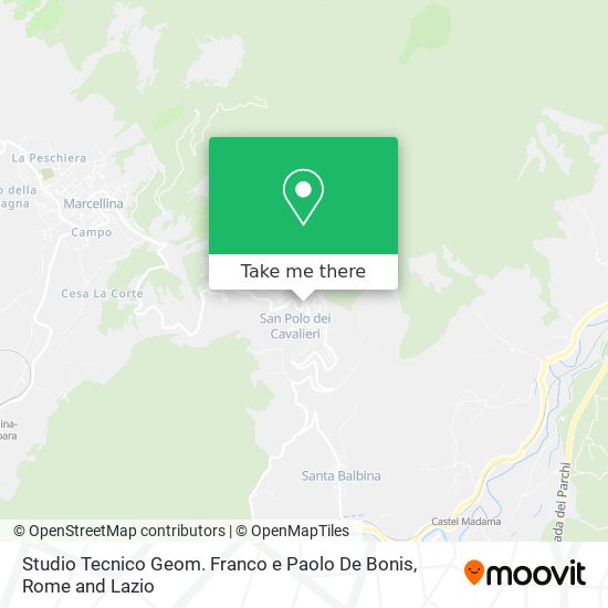 Studio Tecnico Geom. Franco e Paolo De Bonis map
