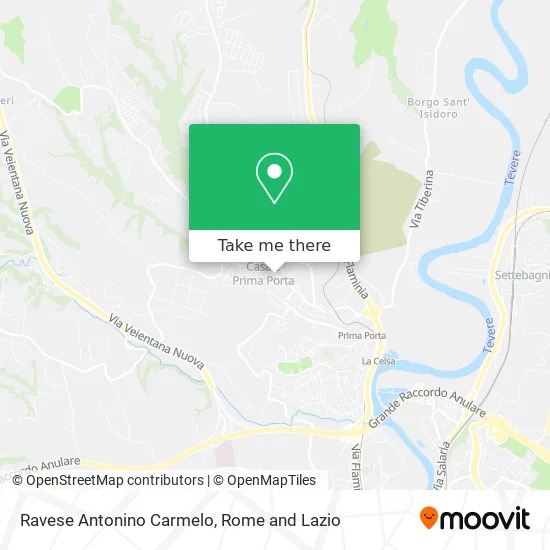Ravese Antonino Carmelo map