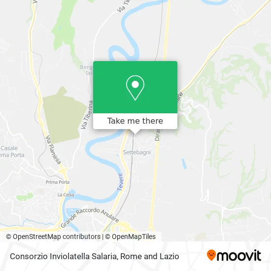 Inviolatella Salaria Consortium map