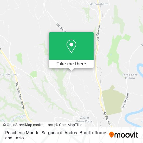 Pescheria Mar dei Sargassi di Andrea Buratti map
