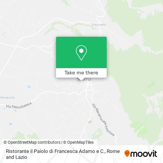 Ristorante il Paiolo di Francesca Adamo e C. map