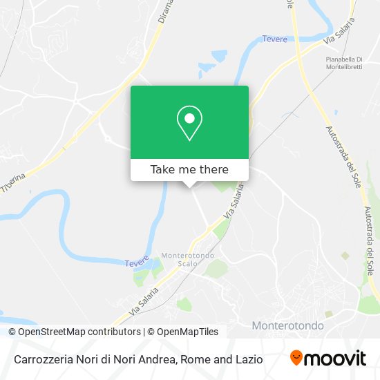 Carrozzeria Nori di Nori Andrea map