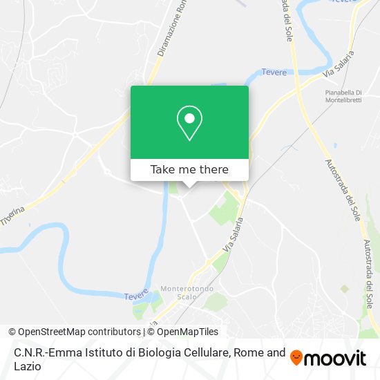 C.N.R.-Emma Istituto di Biologia Cellulare map