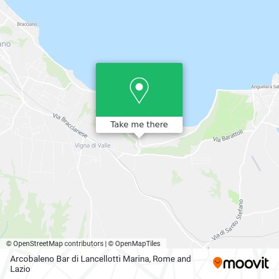 Arcobaleno Bar di Lancellotti Marina map
